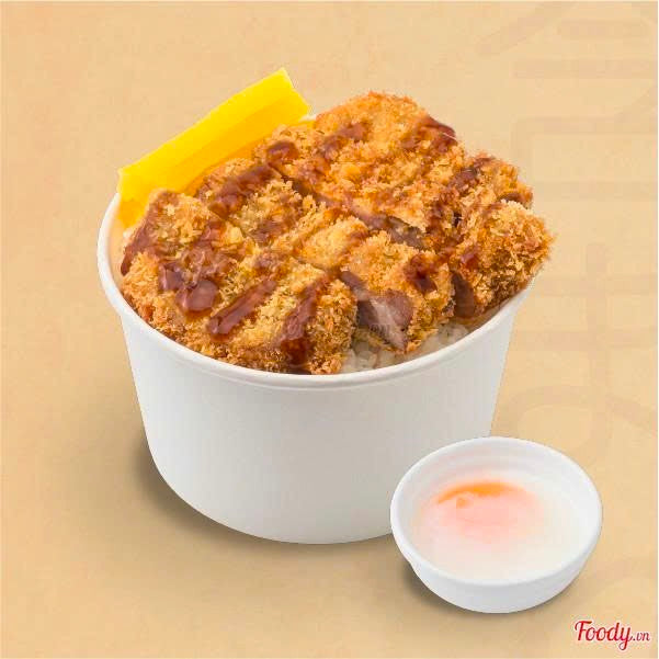 炸猪排飯(日式温泉蛋)