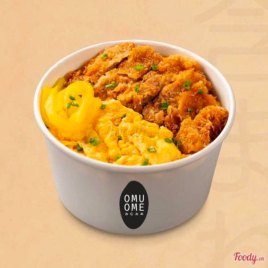 炸猪排飯(煎蛋)