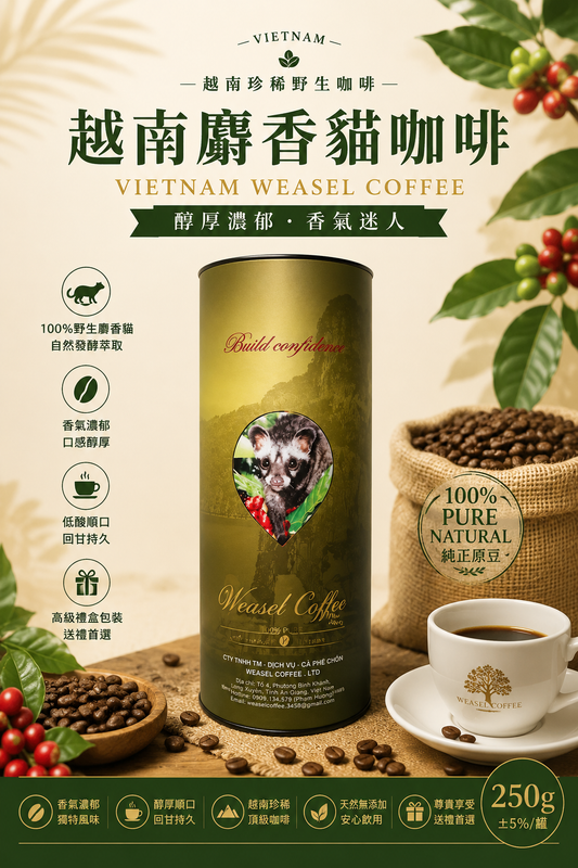 麝香貓咖啡豆